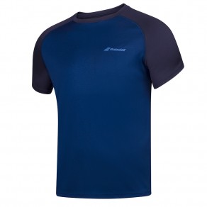 Футболка для тенісу дитяча Babolat PLAY CREW NECK TEE BOY 3BP1011/4000