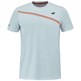 Футболка для тенісу дитяча Babolat PLAY CREW NECK TEE BOY 3BTG011/4142