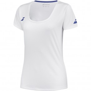 Футболка для тенісу дитяча Babolat PLAY CAP SLEEVE TOP GIRL 3GP2011/1000