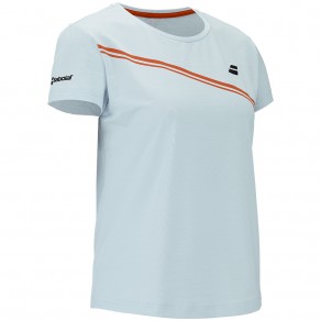 Футболка для тенісу дитяча Babolat PLAY CAP SLEEVE TOP GIRL 3GTG011/4142