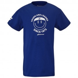 Футболка для тенісу дитяча Babolat EXERCISE COTTON TEE BOY 4BS25444/4118