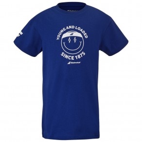 Футболка для тенісу дитяча Babolat EXERCISE COTTON TEE BOY 4BS25444/4118