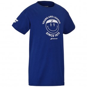 Футболка для тенісу дитяча Babolat EXERCISE COTTON TEE BOY 4BS25444/4118