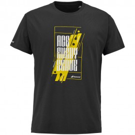 Футболка для тенісу чоловіча Babolat EXERCISE MESSAGE TEE MEN 4MS26445/2000