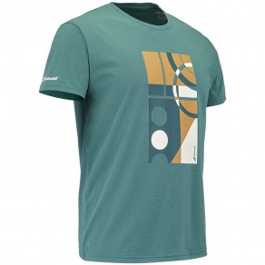 Футболка для тенісу чоловіча Babolat EXERCISE MESSAGE TEE MEN 4MS26445/8016
