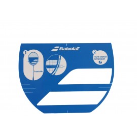 Трафарет бадмінтонний для ракетки Babolat STENCIL LOGO BADMINTON 860110/100